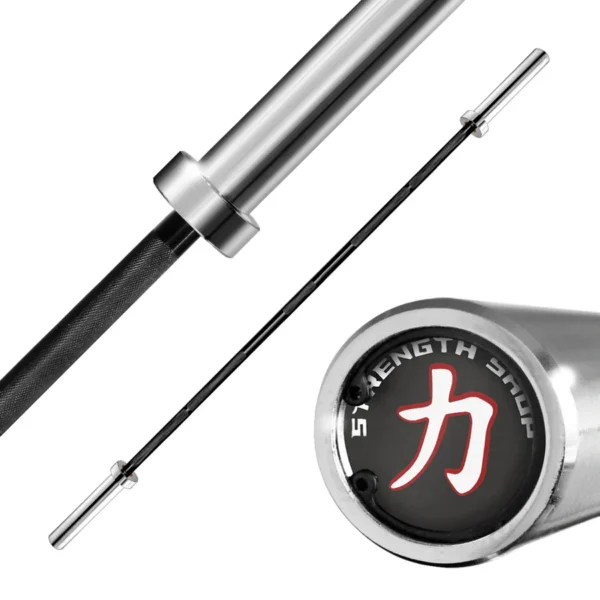 Sztanga Garage Strength Bar - Black E-Coat - 183cm