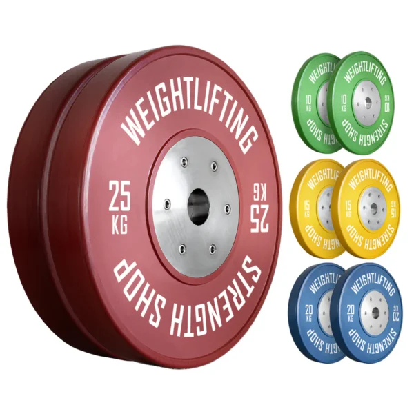 Zestaw Talerzy Competition Olympic Bumper Plate Set - 140 kg